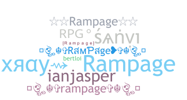 Nama panggilan - Rampage