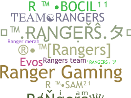 Nama panggilan - Rangers