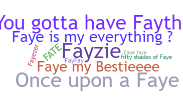 Nama panggilan - Faye