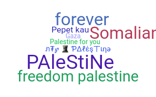 Nama panggilan - Palestine