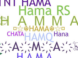 Nama panggilan - Hama