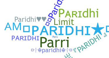 Nama panggilan - Paridhi