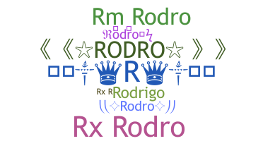 Nama panggilan - rodro