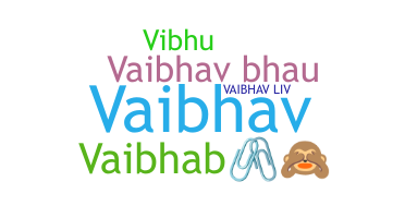 Nama panggilan - Vaibhab
