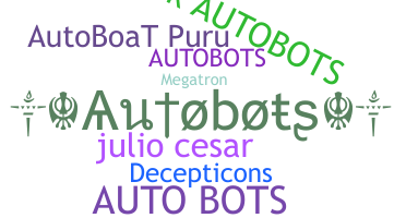 Nama panggilan - Autobots
