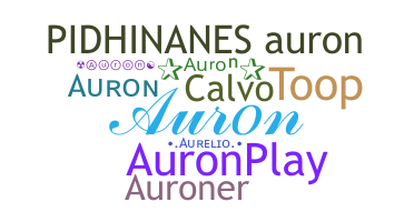 Nama panggilan - Auron