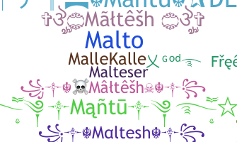 Nama panggilan - Malte