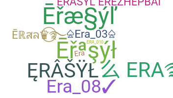 Nama panggilan - Erasyl