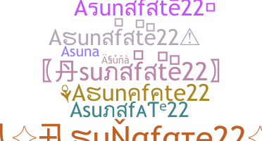 Nama panggilan - Asunafate22