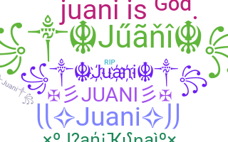 Nama panggilan - Juani