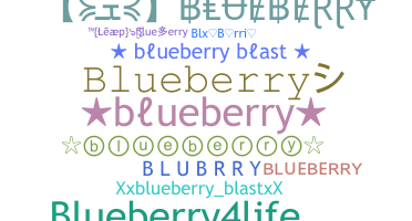 Nama panggilan - blueberry