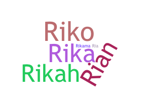 Nama panggilan - Rika