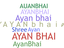 Nama panggilan - Ayanbhai