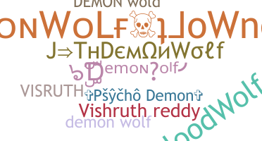 Nama panggilan - DemonWolf