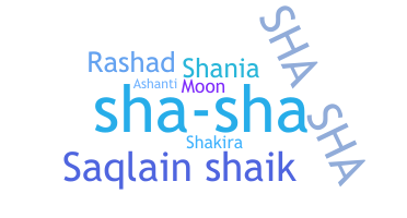 Nama panggilan - Shasha