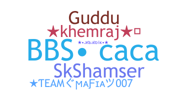 Nama panggilan - TeamMafia007