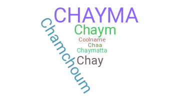 Nama panggilan - Chayma